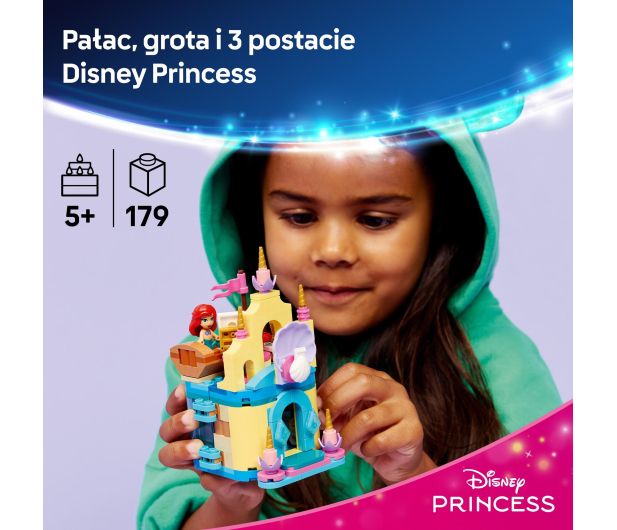 LEGO DISNEY 43285 Magiczny minipałac Arielki - 1473478 - zdjęcie 9